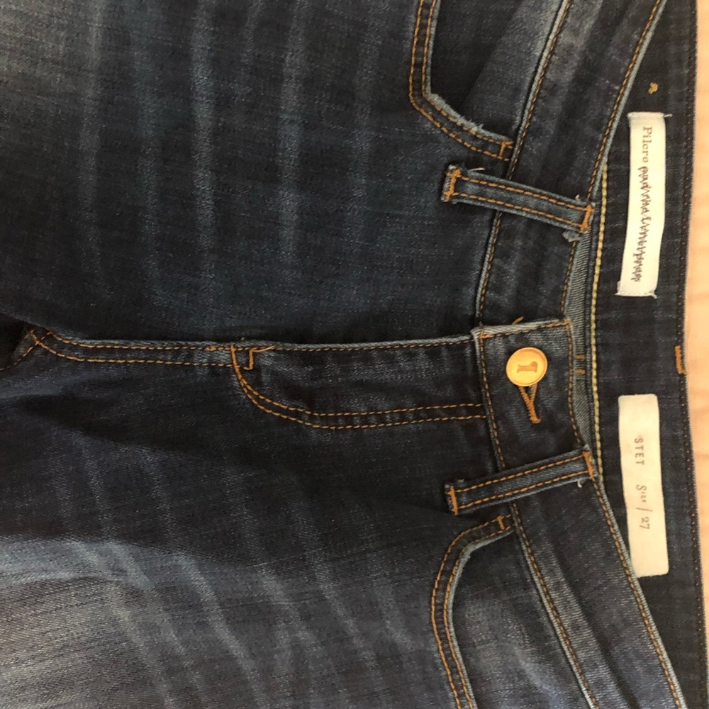 Pilcro cropped jeans